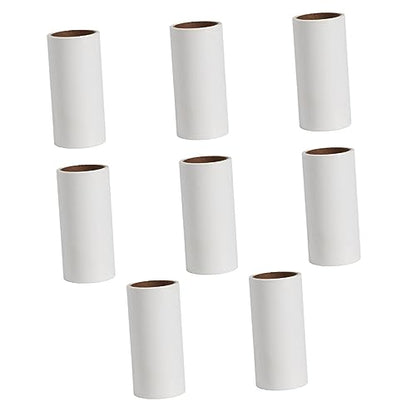 DOITOOL Roller Cloth 8pcs Hair Removal Roll Couch Lint Roller Pet Roller Lint Rollers Clothes Hair Epilator Clean