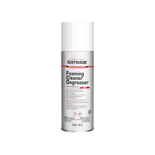 Rust-Oleum Professional Cleaners Foaming Cleaner Degreaser | 20oz Aerosol Can | Professional Strength - size: 20 Fl Oz (Pack of 1)