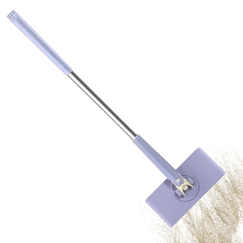 Zero S nap Grip Mini Mops, Retractable Ga p Dust Cleaner Flat Mops with 360° Rotating Head & Sweeping Cloths for Gaps & Multi- for Kitchen Bathroom Car Floor Home - color: Purple-s