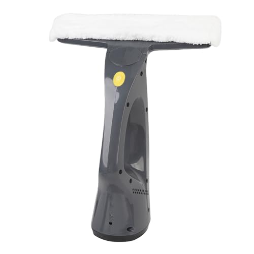 GLOGLOW Window Vacuum, Powerful Handheld Cleaner, Cordless Rechargeable Electric Squeegee with 2000mAh Battery for Windows and Mirrors