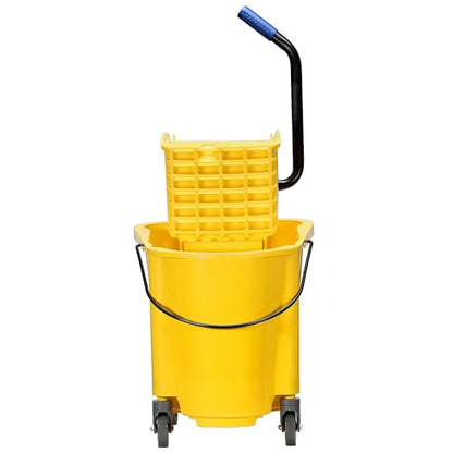 Member's Mark Commercial Mop Bucket with Wringer (36 qt.) (Yellow)