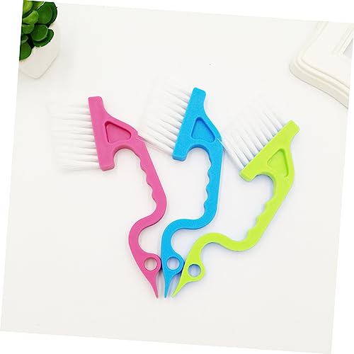 FOMIYES 15pcs Swan Hand-held Cleaning Brush Groove Window Door Kitchen Louver Gap Brush Random Color