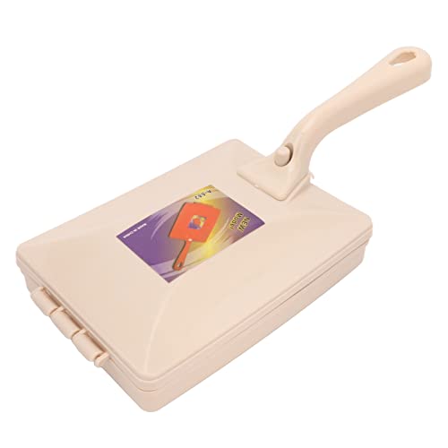 Handheld Carpet Sweeper, Manual Double Roller Carpet Sweeper, Non Electric with Easy Clean Dust Container and Comfortable Handle for Home Office Sofa Bed