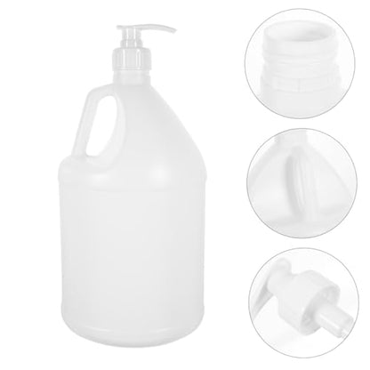 Mikinona Reusable Jug Container with Detachable Mouth for Easy Filling Handheld Liquid Dispenser for Detergent Storage Leak and Versatile for Laundry