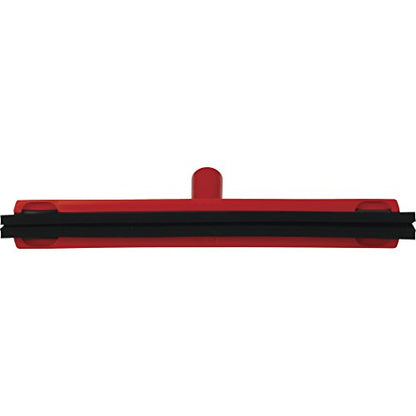 Vikan 77524 Squeegee,Fixed Head,Bench,16",PP/RB,Red - color: Red, size: 7752