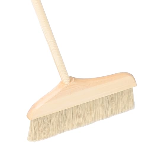 Long Handle Dust Broom with Soft Bristles Portable Indoor Cleaning Tool for Efficient Floor Dust Removal Detachable Design for Easy Storage for Home and Office Use