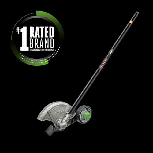 EGO Power+ 8" Carbon Fiber Edger Atttachment for Cordless Electric Multi-Head System Power Head - EA0820 - size: Carbon Fiber Edger Attachment, style: Attachment