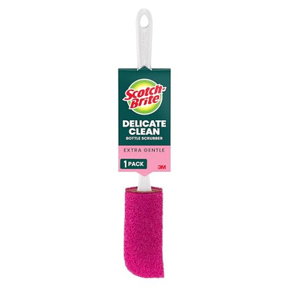 Scotch-Brite Water Bottle Scrubber, Safe On Glass, Plastic and Stainless Steel