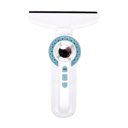 Window Vacuum Squeegee, Portable Handheld Electric Window Cleaner with 3000mAh Battery and Water Suction for Home Glass, Car Windows