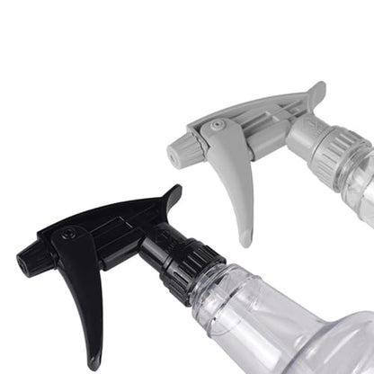 Freebily Spray Bottles 750ml Mist Spraying Empty Water Sprayer Bottle Plastic Refillable Containers for Cleaning Solutions Black One Size - color: Black
