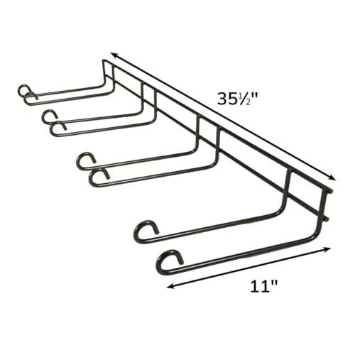 Sporty's Heavy Duty Garage Tool Hanger, Shovels, Rakes, Brooms, Lawn Equipment, and More