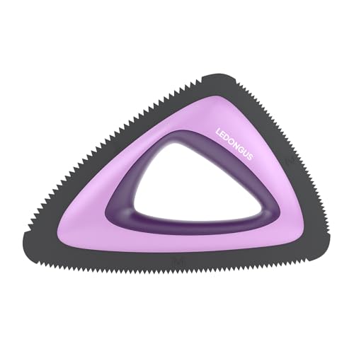 Pet Hair Remover for Car and Home, Multi-Surface Fur Removal Tool, Portable, Twilight Purple