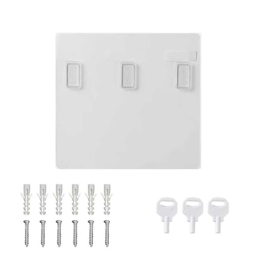 Cabo Deseado Shampoo and Conditioner Dispenser Wall Mounted No Drill Sticker, Install Adhesive and Screw Set - color: White