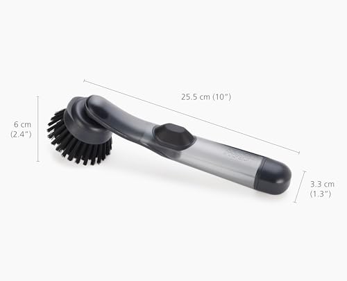 Joseph Joseph SinkTech Refillable Soap-Dispensing Dish Brush with Replacement Head - style: Soap dispensing Brush