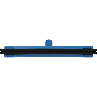 Vikan 77523 Squeegee,Fixed Head,Bench,16",PP/RB,Blue - color: Blue, size: 7752