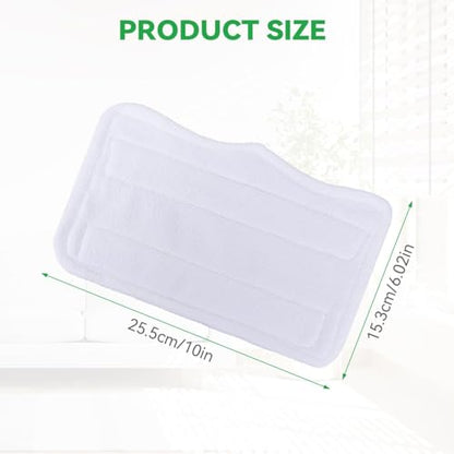 Steam Mop Pads for Shark Steam & Spray Mop S3101 S3251 SK460 SK410 S3101n2 S3250 SK435CO SK140 SK14,Washable Microfiber Cleaning Steamer Replacement Pads,White,12Pack - color: S3101 Pads - 12pack