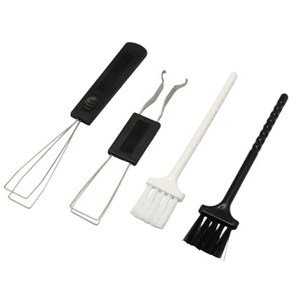 Keycap Remover Tool Set, Keycap Pullers (2 Pcs) & Keyboard Brushes (2 Pcs) for Keyboard