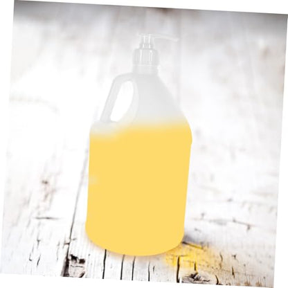 Mikinona Reusable Jug Container with Detachable Mouth for Easy Filling Handheld Liquid Dispenser for Detergent Storage Leak and Versatile for Laundry