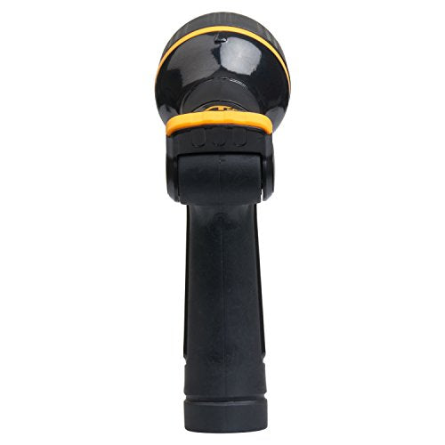 Melnor XT Metal Garden Hose Nozzle; Front Trigger with Flow Control; 8 Watering Patterns; 100% Metal Body with Fully Rubberized Slip Resistant Grip - style: 8-Pattern