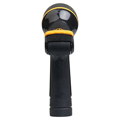 Melnor XT Metal Garden Hose Nozzle; Front Trigger with Flow Control; 8 Watering Patterns; 100% Metal Body with Fully Rubberized Slip Resistant Grip - style: 8-Pattern