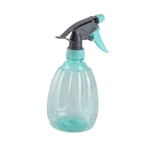 GLOGLOW Spray Bottle, 500ml Plastic Water Spray Bottle with Adjustable Nozzle and Handle, for Watering Plants Home Garden Balcony Indoor Potted Plants (Green) - color: Green