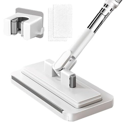 No Wash Mop - Clip Design No Touch Wet Dry Cleaning Tool, Compact Zero Touch Mini Cleaner, Portable Care Device | Home Kitchen Bathroom Living for Home Kitchen Bathroom Living - color: 135cm