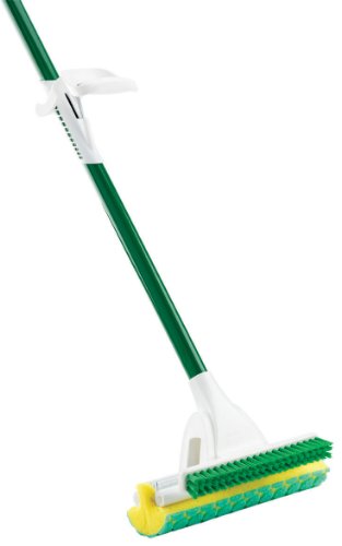Libman 2010 Nitty Gritty Roller Mop with Green Cleaning Pads