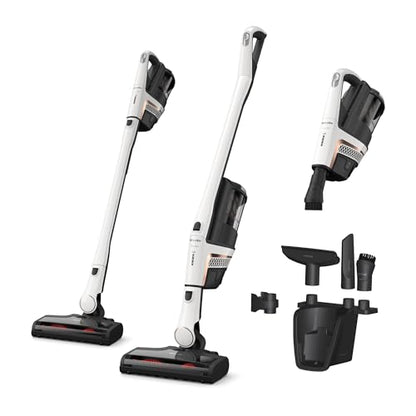Miele Triflex HX2 Self-Standing Cordless Stick Vacuum Cleaner, 60 min runtime, Lotus White / Rose Gold