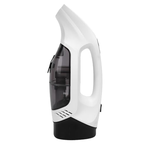 Zunate Cordless Window Vacuum Squeegee Electric Wiping Tool | Rechargeable & Portable | Automatic Water Absorption for Glass, Mirrors, Tiles (White) (US Plug 100‑240V)