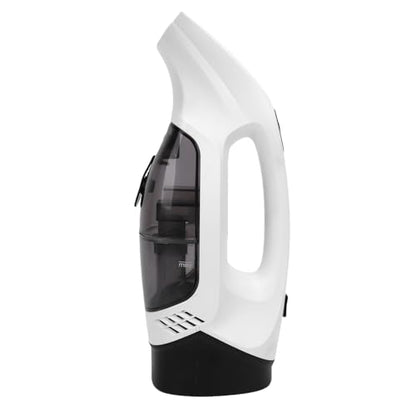Zunate Cordless Window Vacuum Squeegee Electric Wiping Tool | Rechargeable & Portable | Automatic Water Absorption for Glass, Mirrors, Tiles (White) (US Plug 100‑240V)