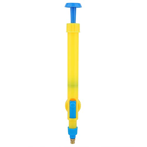 Aramox Manual Sprayer, Adjustable Nozzle Plastic High Pressure Garden Watering Tool for Plants and Flowers, Fits Standard 1.25L 2.5L Bottles, Lightweight Compact Design