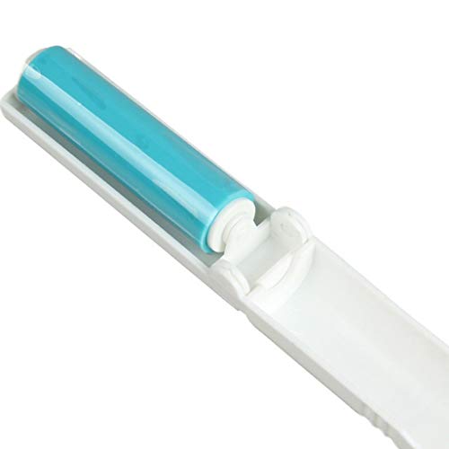 Portable Washable dust Remover Drum Portable Folding Clothes Sticky Hair Remover Pet Cats Dog Hair Removal dust dust Brush roll(Scode) - size: Scode