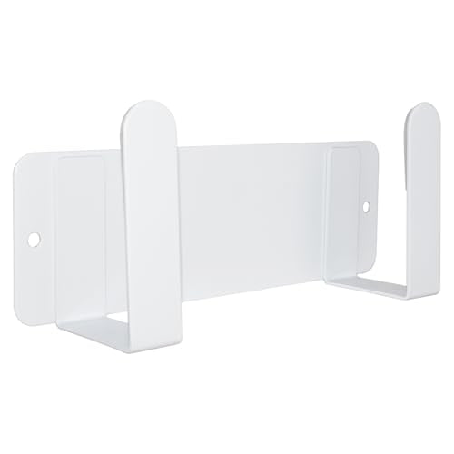Pot Lid Rack, Wall Mounted 304 Stainless Steel Multi-Functional Storage Holder, Fits Cutting Boards, Pot Lids, Bathroom Scales, Self-Adhesive & Screw Mounting, Kitchen & Bathroom Organizer (White) - color: White