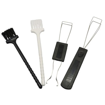 Keycap Remover Tool Set, Keycap Pullers (2 Pcs) & Keyboard Brushes (2 Pcs) for Keyboard