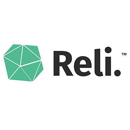 Reli. EcoStrong 13 Gallon Trash Bags | 500 Count Bulk | Black | Eco-Friendly | Made from Recycled Material - size: 1 Count (Pack of 500)