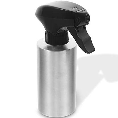 Vaguelly Stainless Steel Watering Spray Bottle Can for Easy Plant Care Capacity for Flowers and Vegetables for Boys and Girls and Plant - size: 8.5 Ounces