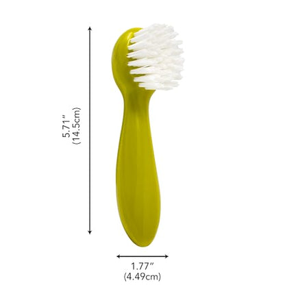 Joie Potato Scrub Brush, Ergonomic Easy Grip Handle, Cleans Fruits and Vegeables of All Types