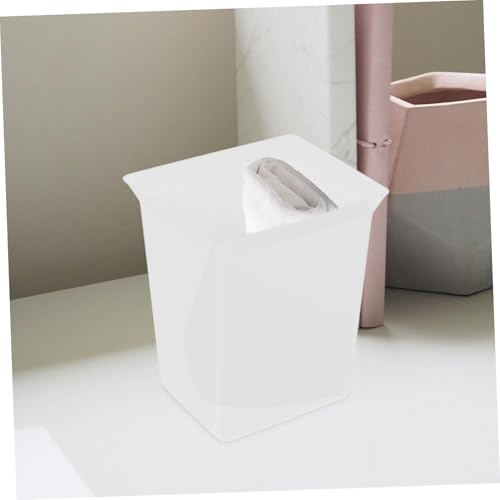 Portable Plastic Cleaning Supplies Organizer Basket Compact Utility Caddy for Hotel Household Easy to Clean Spacious Design Convenient Carry White - color: White