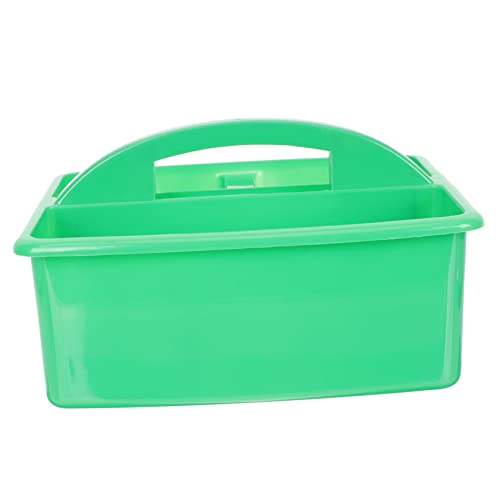 SOLUSTRE Desktop Storage Basket Cleaning Supplies Organizer Tool Large Cleaning Pantry Baskets Kitchen Organizers and Storage Bathroom Organiser Storage Baskets Storage Bins Green Plastic
