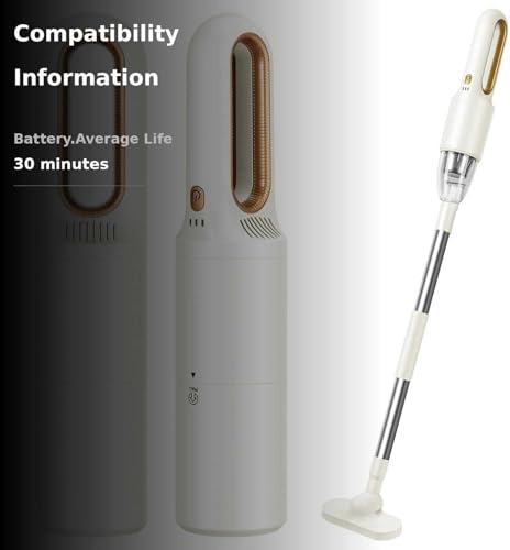 Handheld Vacuum Cleaner, 2-in-1 Mini Cordless Vacuum Cleaner, USB Rechargeable Car Vacuum Portable, Quickly Dust Removal, for Hardwood Floor, Carpets, Pet Hair, Car, Office & Home Cleaning