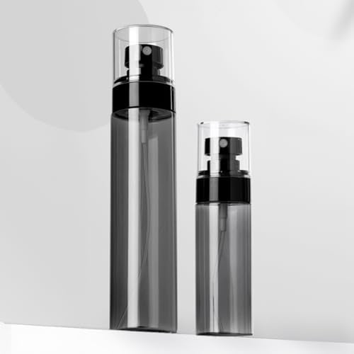 Refillable Fine Mist Spray Bottles Set for Travel Daily Use 120ml and 80ml Portable Continuous Sprayers for Hairstyling Skincare and Cleaning