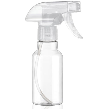 Spray Bottles 4oz/120ml Small Spray Bottle for Hair Plastic Mist/Stream Spraying Heavy Duty Empty Spray Bottles for Cleaning Solutions, Plants 1 Pack - color: Clear-1