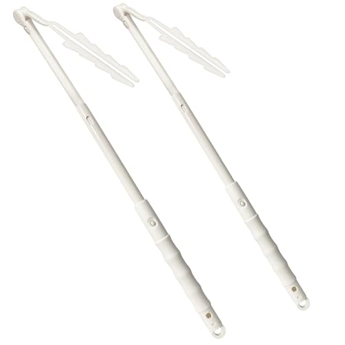 Replacement Handles Compatible with Swiffer Duster | 2PCS Duster Refill, Extended Handle, Adjustable Length Handles Only