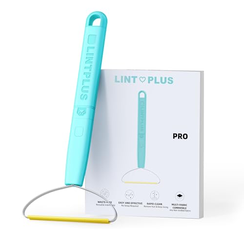 Pro Plus Adjustable-Length LINTPLUS Pet Hair Remover – Compact & Extended Handle Modes, Safe for Furniture, Cars, Carpets & Delicate Fabrics - size: ProPlus