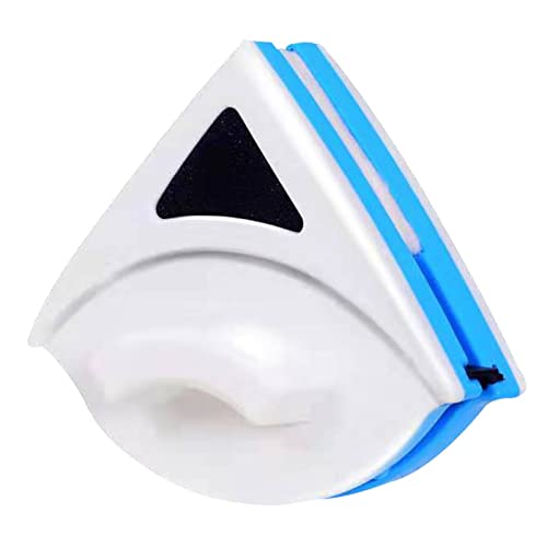 Septpenta Magnetic Window Cleaner, Triangular Design with Powerful Magnets, Double-Sided Glass Wiper, Scratch Cleaning for Double Glazed Windows, Energy Saving and Efficient