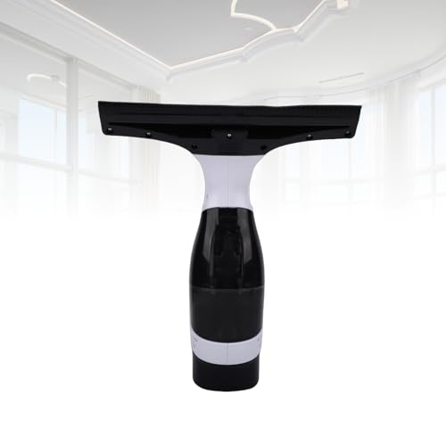 FTVOGUE Electric Window Cleaner, Cordless Vacuum Squeegee with 11 Inch Soft Silicone and 1.2KPa Suction Power, for Mirrors Tiles Shower Doors Countertops