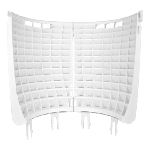 DETAIL GUARDZ Dirt Lock Scrub Wall 180/360 – Washboard Attachment Dirt Lock - Bucket Filter – Vertical Cleaning Tool for Brushes, Mitts (White) - color: White