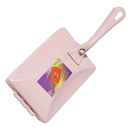 Carpet Debris Brush Double-Roller Sofa Sweeper Handheld Dusting Cleaner Pink Carpet Debris Brush,Double-Roller Cleaning Brush,Carpet dusting Brush,Carpet Sofa Sweeper,Carpet Cleaning Brush