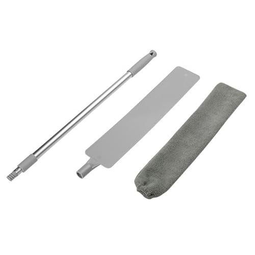 Retractable Gap Dust Cleaner, with 2 Microfiber, 2025 Upgraded Retractable Gap Dust Cleaning Artifact, Under Appliance Microfiber Duster, for Cleaning Under Appliances Furniture Couch Fridge (B1) - color: B1