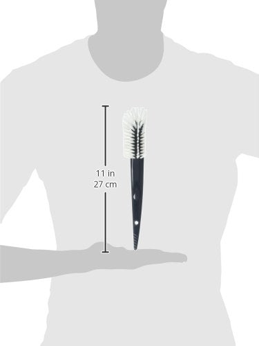 Philips AVENT Baby Bottle Brush | Nipple Cleaning | Grey | Pack of 2 | SCF145/18 - size: 1 Count (Pack of 2)